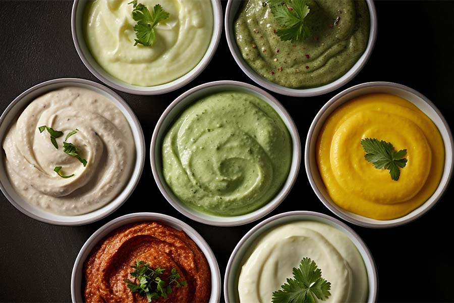 Dips und Soßen